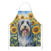 Bearded Collie in Sunflowers Cooking Kitchen Apron product image at NuMercy