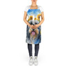 Bearded Collie in Sunflowers Cooking Kitchen Apron product image at NuMercy 5
