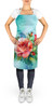 Oklahoma Roses in Watercolor Cooking Kitchen Apron DAC1700 product image at NuMercy 2