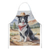 Border Collie Cowboy Welcome Cooking Kitchen Apron product image at NuMercy