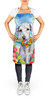 Bedlington Terrier Luau Cooking Kitchen Apron product image at NuMercy 2