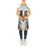 Sheltie Luau Cooking Kitchen Apron product image at NuMercy 5