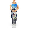 Siberian Husky in Sunflowers Cooking Kitchen Apron DAC6164 product image at NuMercy 5