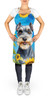 Schnauzer in Sunflowers Cooking Kitchen Apron product image at NuMercy 2