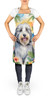 Bearded Collie Luau Cooking Kitchen Apron product image at NuMercy 2