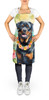 Rottweiler Luau Cooking Kitchen Apron product image at NuMercy 2