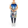 Siberian Husky in Sunflowers Cooking Kitchen Apron DAC6163 product image at NuMercy 5