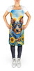 Australian Cattle Dog in Sunflowers Cooking Kitchen Apron product image at NuMercy 2