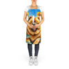 Chow Chow in Sunflowers Cooking Kitchen Apron DAC6055 product image at NuMercy 5