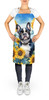 French Bulldog in Sunflowers Cooking Kitchen Apron DAC6082 product image at NuMercy 2