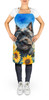 Cairn Terrier in Sunflowers Cooking Kitchen Apron DAC6043 product image at NuMercy 2