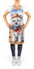 Bichon Frise Cowboy Welcome Cooking Kitchen Apron product image at NuMercy 2