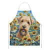 Wheaten Terrier in Sunflowers Cooking Kitchen Apron product image at NuMercy