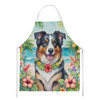 Australian Shepherd Luau Cooking Kitchen Apron product image at NuMercy