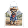 Border Terrier Cowboy Welcome Cooking Kitchen Apron product image at NuMercy