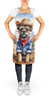 Border Terrier Cowboy Welcome Cooking Kitchen Apron product image at NuMercy 2