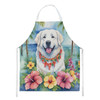 Great Pyrenees Luau Cooking Kitchen Apron product image at NuMercy