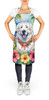 Great Pyrenees Luau Cooking Kitchen Apron product image at NuMercy 2