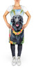 Flat-Coated Retriever Luau Cooking Kitchen Apron product image at NuMercy 2