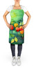 Missouri Hawthorns in Watercolor Cooking Kitchen Apron DAC1677 product image at NuMercy 2
