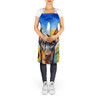 Doberman Pinscher in Sunflowers Cooking Kitchen Apron product image at NuMercy 5