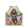 Chocolate Poodle Luau Cooking Kitchen Apron DAC6499 product image at NuMercy