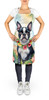 Boston Terrier Luau Cooking Kitchen Apron DAC6383 product image at NuMercy 2