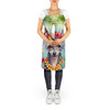 Chinese Crested Luau Cooking Kitchen Apron product image at NuMercy 5