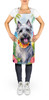Skye Terrier Luau Cooking Kitchen Apron product image at NuMercy 2