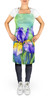 Tennessee Iris in Watercolor Cooking Kitchen Apron DAC1707 product image at NuMercy 2