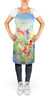 Texas Bluebonnets in Watercolor Cooking Kitchen Apron DAC1708 product image at NuMercy 2