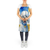 White Poodle in Sunflowers Cooking Kitchen Apron DAC6142 product image at NuMercy 5