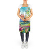 Louisiana Magnolias in Watercolor Cooking Kitchen Apron DAC1660 product image at NuMercy 5
