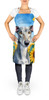Greyhound in Sunflowers Cooking Kitchen Apron DAC6096 product image at NuMercy 2