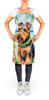 Welsh Terrier Luau Cooking Kitchen Apron product image at NuMercy 2