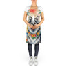 Alaskan Malamute Luau Cooking Kitchen Apron product image at NuMercy 5