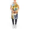 Shiba Inu in Sunflowers Cooking Kitchen Apron product image at NuMercy 5