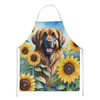 Leonberger in Sunflowers Cooking Kitchen Apron product image at NuMercy