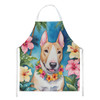 English Bull Terrier Luau Cooking Kitchen Apron DAC6424 product image at NuMercy