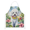 Bichon Frise Luau Cooking Kitchen Apron DAC6373 product image at NuMercy