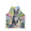 Boston Terrier Spring Path Cooking Kitchen Apron DAC6577 product image at NuMercy