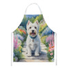 Westie Spring Path Cooking Kitchen Apron product image at NuMercy
