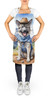 Norwegian Elkhound Cowboy Welcome Cooking Kitchen Apron product image at NuMercy 2