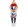 Samoyed Patriotic American Cooking Kitchen Apron product image at NuMercy 5
