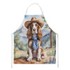 English Cocker Spaniel Cowboy Welcome Cooking Kitchen Apron DAC5894 product image at NuMercy