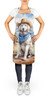 Kuvasz Cowboy Welcome Cooking Kitchen Apron product image at NuMercy 2