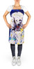 Louie White Poodle Cooking Kitchen Apron product image at NuMercy 2