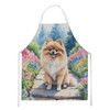 Pomeranian Spring Path Cooking Kitchen Apron DAC6690 product image at NuMercy