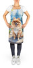 Pomeranian Spring Path Cooking Kitchen Apron DAC6690 product image at NuMercy 2