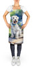 Sealyham Terrier Spring Path Cooking Kitchen Apron product image at NuMercy 2
